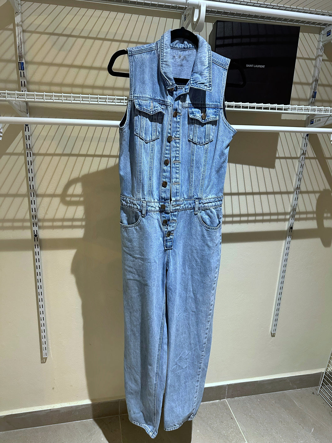 Denim jumpsuit