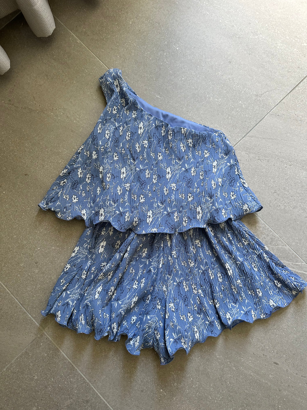 Romper blue