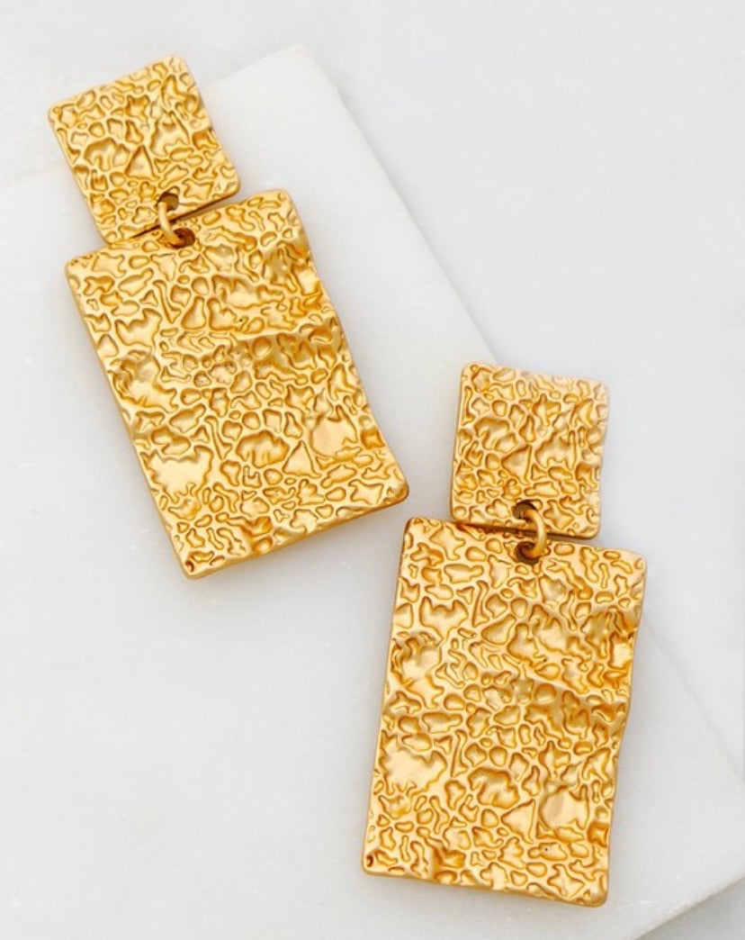 “Jordania” Gold Earings