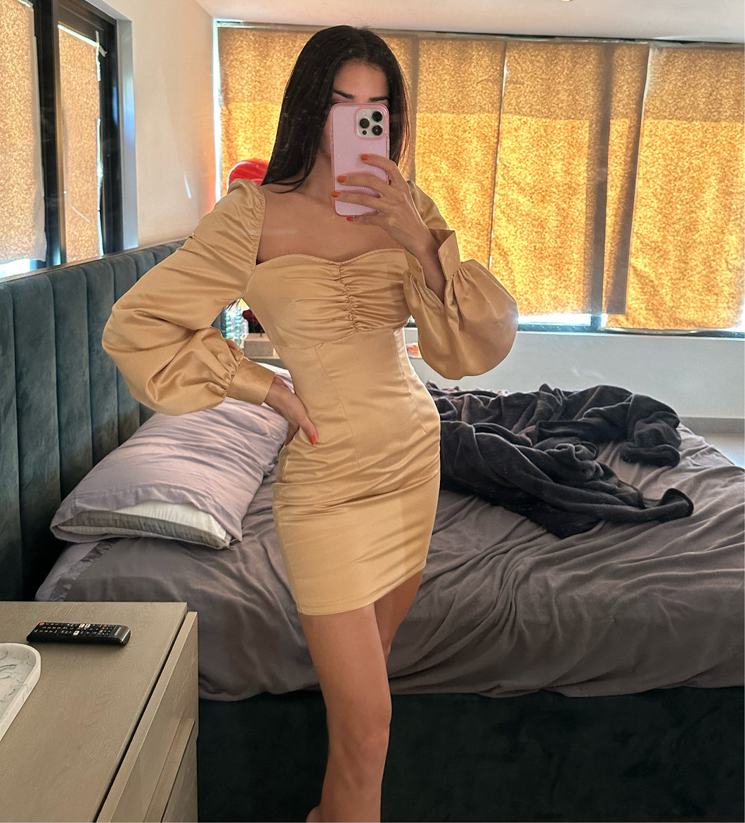 PLT Champagne dress